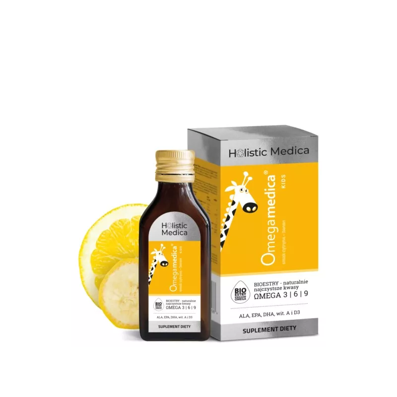 Flc Omegamedica KIDS Cytryna Banan 100 ml
