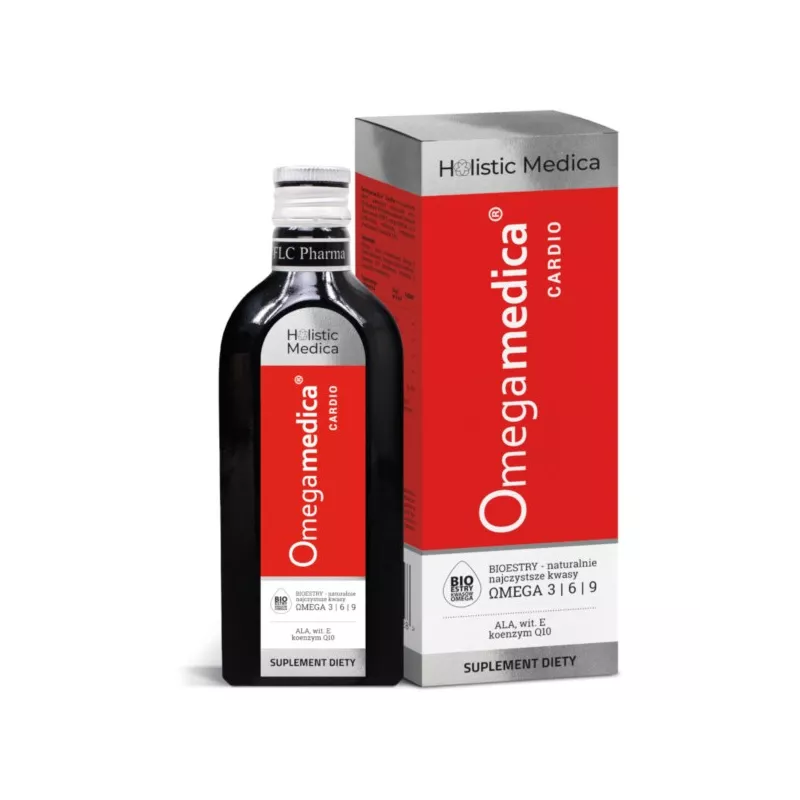 Flc Omegamedica Cardio 250 ml wsparcie serca Flc Omegamedica Cardio 250 ml wsparcie serca