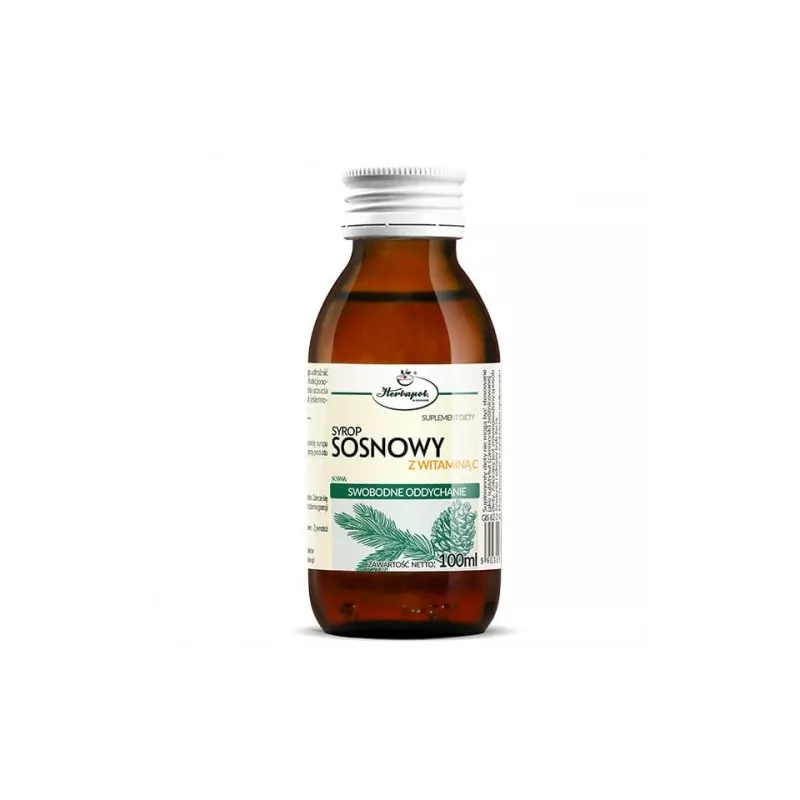 Herbapol Syrop Sosnowy z Wit. C 100 ml Herbapol Syrop Sosnowy z Wit. C 100 ml
