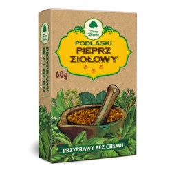 DARY NATURY PODLASKI PIEPRZ ZIOŁOWY 60G DARY NATURY PODLASKI PIEPRZ ZIOŁOWY 60G