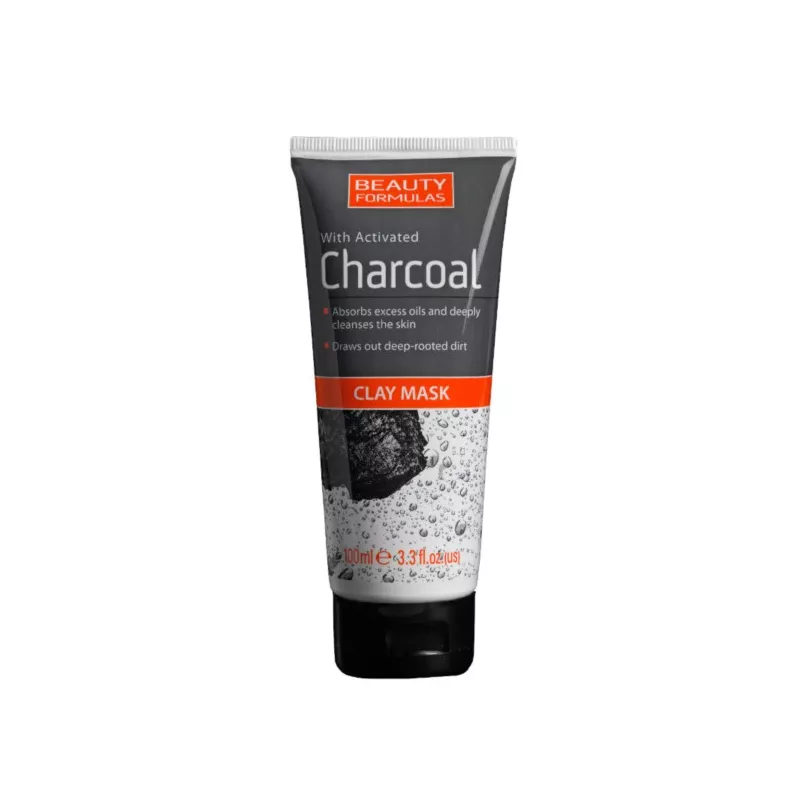 Beauty Formulas Maska Glinkowa z aktywnym węglem Beauty Formulas Maska Glinkowa z aktywnym węglem