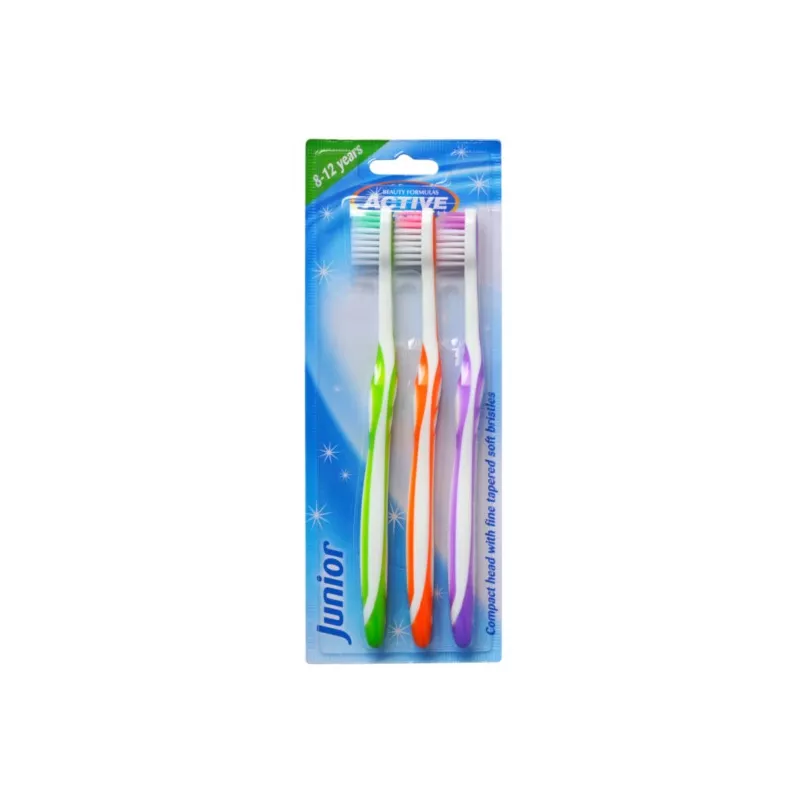 Beauty Formulas Szczoteczka Active Junior 8-12 lat Beauty Formulas Szczoteczka Active Junior 8-12 lat
