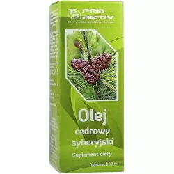 Pro Aktiv Olej Cedrowy syberyjski 100 ml Pro Aktiv Olej Cedrowy syberyjski 100 ml