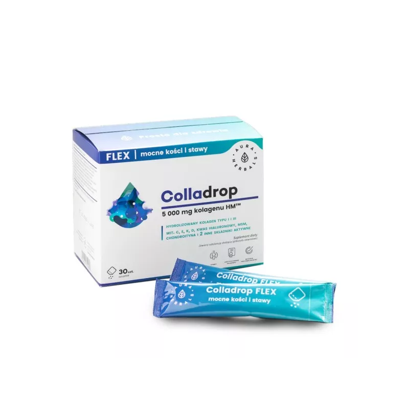 Aura Herbals Colladrop Flex kolagen morski 5000mg