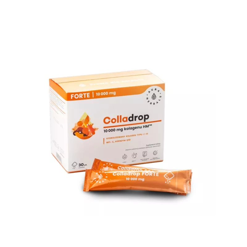 Aura Herbals Colladrop Forte kolagen morski 10000
