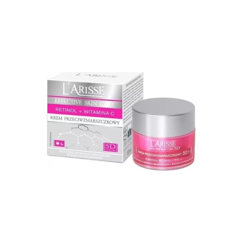 AVA 5D L'arisse krem 50+ z retinolem i witaminą C AVA 5D L'arisse krem 50+ z retinolem i witaminą C
