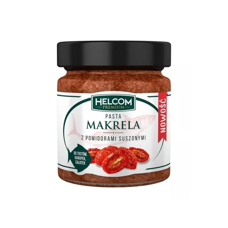Helcom Pasta Makrela z pomidorami suszonymi 180 g
