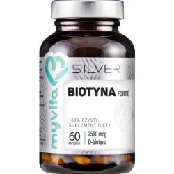 MYVITA SILVER BIOTYNA 100% 2500MCG 60 KAPS.
