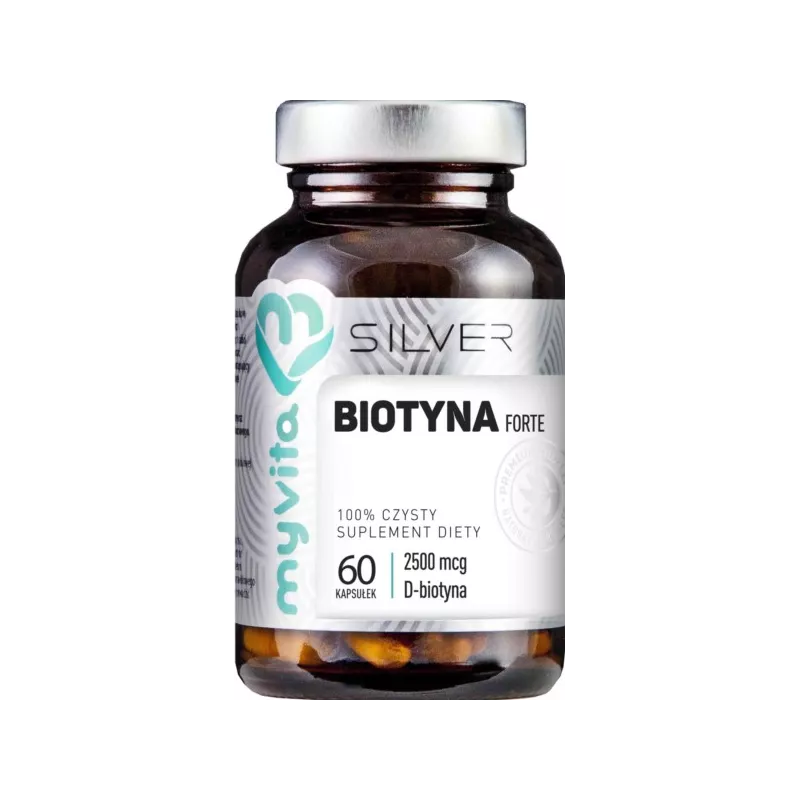 MYVITA SILVER BIOTYNA 100% 2500MCG 60 KAPS.