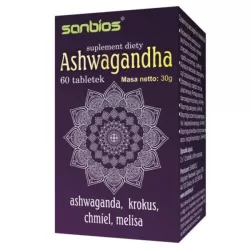 Sanbios Ashwagandha 60 k Sanbios Ashwagandha 60 k