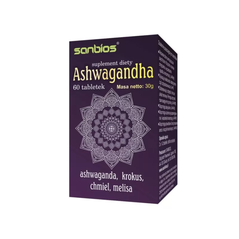 Sanbios Ashwagandha 60 k Sanbios Ashwagandha 60 k