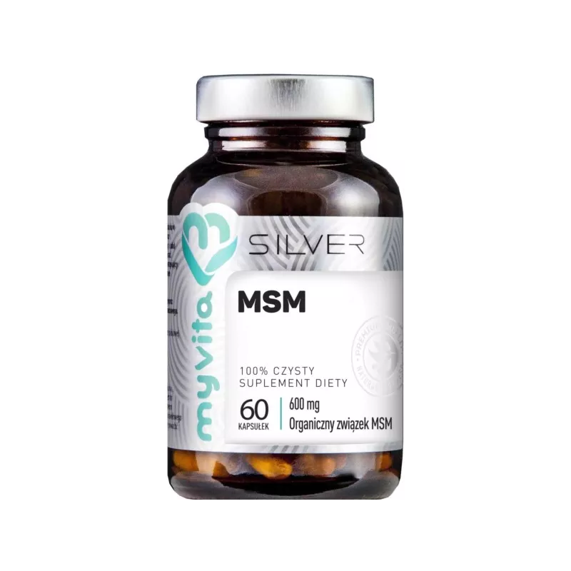 MYVITA SILVER MSM 100% 60 KAPS.