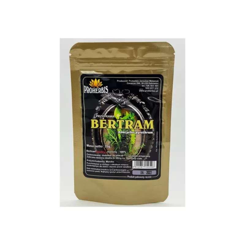 Yucca Bertram 35 g korzeń mielony Yucca Bertram 35 g korzeń mielony