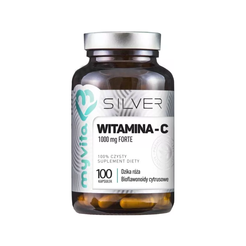 MYVITA SILVER WITAMINA C 100% 100 KAPS. MYVITA SILVER WITAMINA C 100% 100 KAPS.