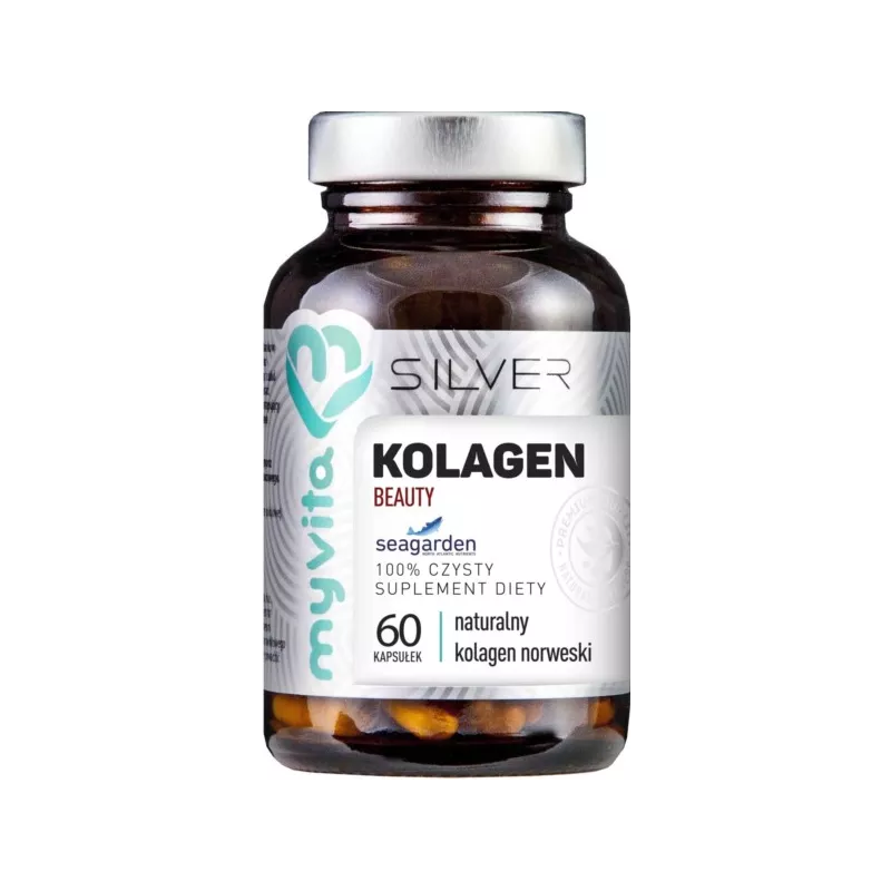 MYVITA SILVER KOLAGEN BEAUTY 100% 60 KAPS. MYVITA SILVER KOLAGEN BEAUTY 100% 60 KAPS.