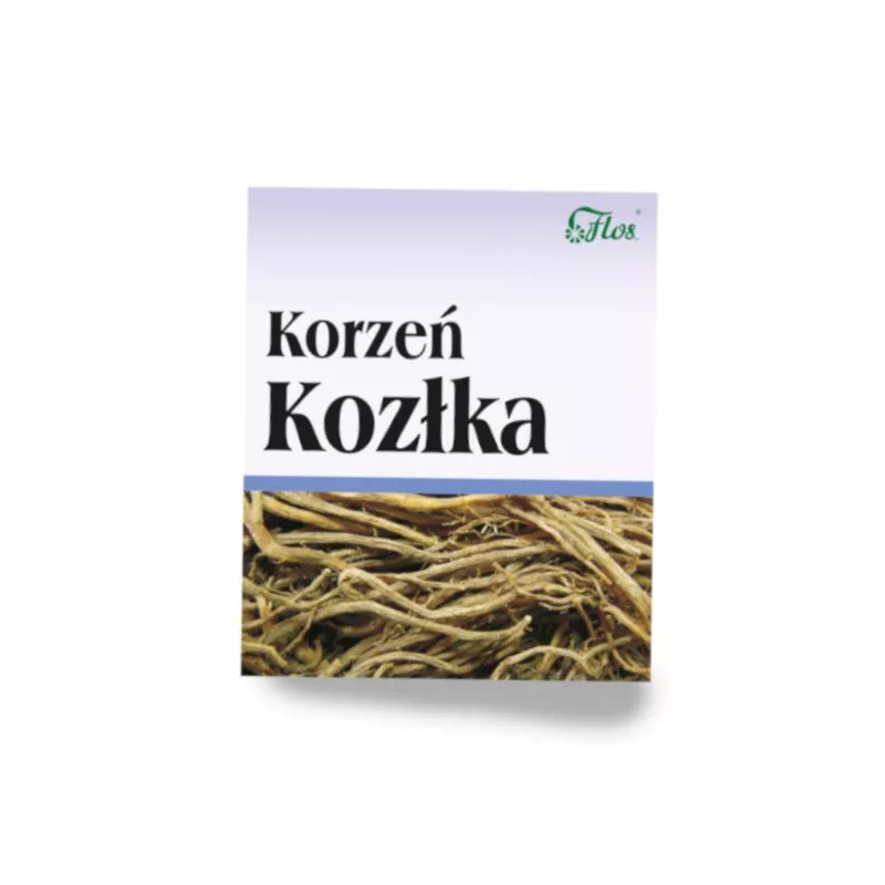 Flos Kozłek Korzeń 50 G Wspiera Układ Nerwowy Flos Kozłek Korzeń 50 G Wspiera Układ Nerwowy