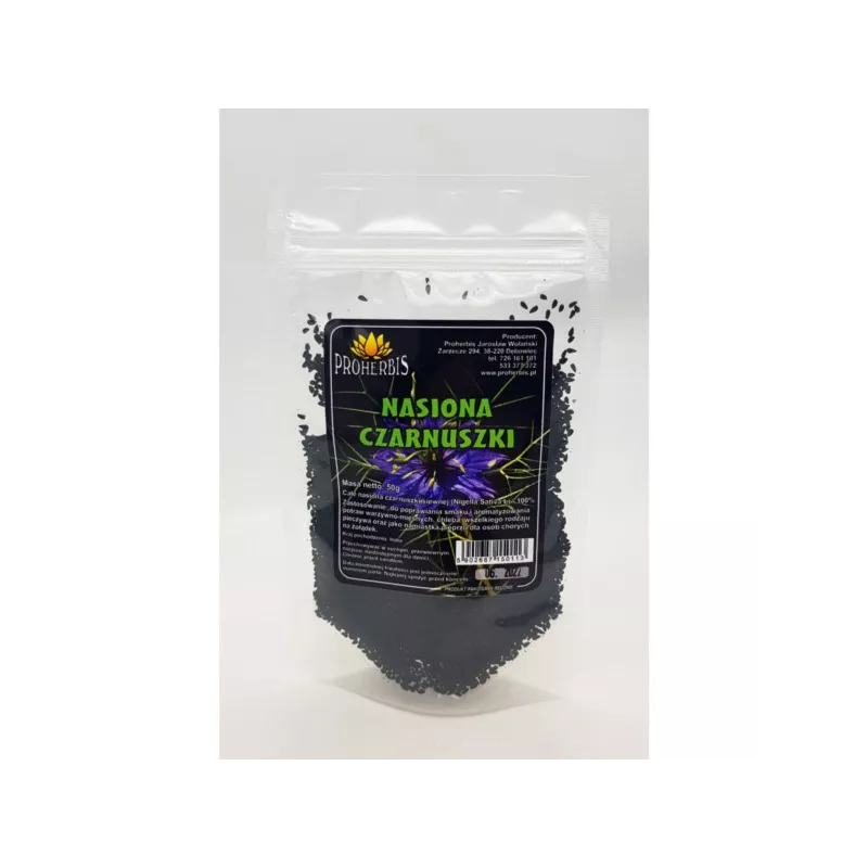Yucca Nasiona Czarnuszki 50 g Odporność Alergia
