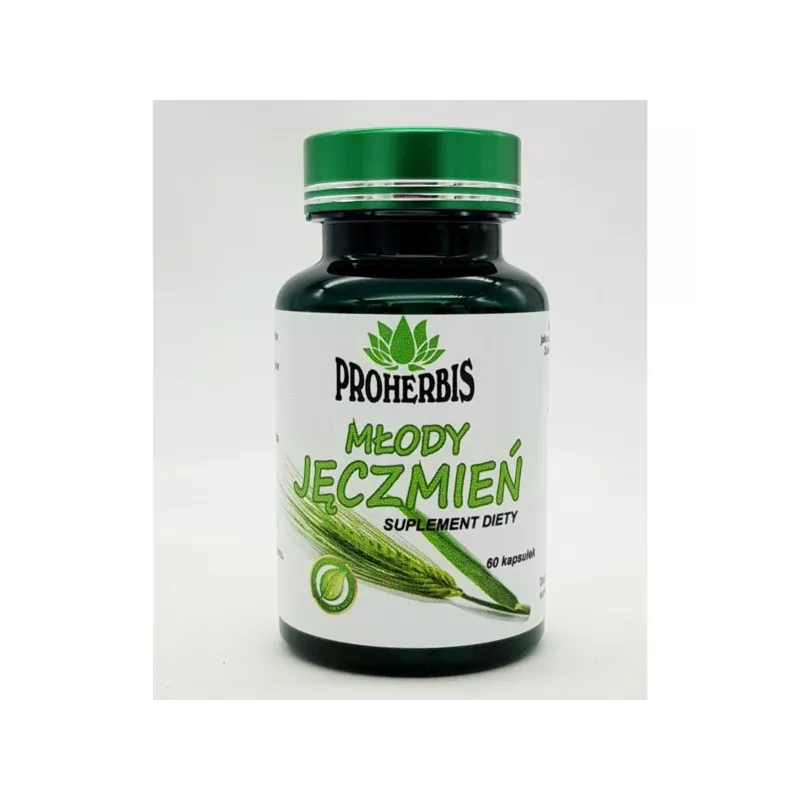 Yucca Młody Jęczmień 400 mg 60 K Yucca Młody Jęczmień 400 mg 60 K