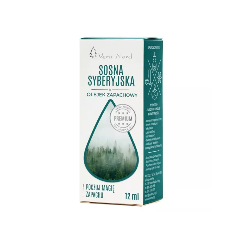 Vera Nord Sosna Syberyjska Olejek 12 Ml Vera Nord Sosna Syberyjska Olejek 12 Ml