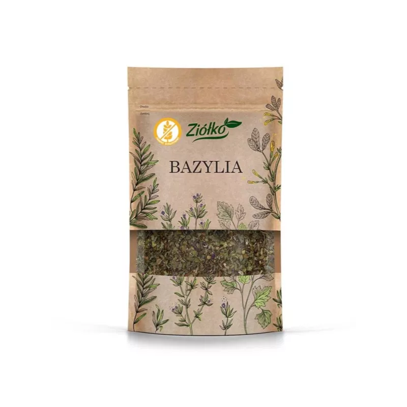 Ziółko Bazylia bezglutenowa 20 g Ziółko Bazylia bezglutenowa 20 g