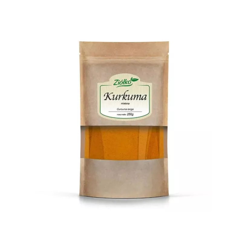 Ziółko Kurkuma mielona 250 g Ziółko Kurkuma mielona 250 g