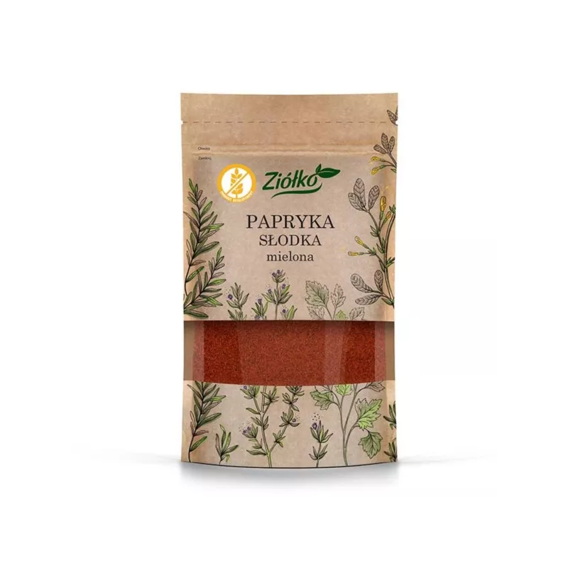 Ziółko Papryka Słodka mielona bezglutenowa 70g