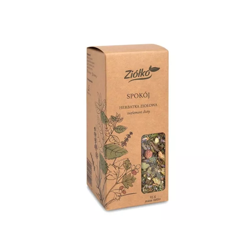 Ziółko Spokój Herbatka Ziołowa 80g Ziółko Spokój Herbatka Ziołowa 80g