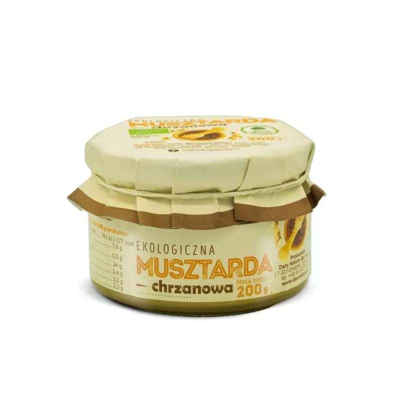 Dary Natury Musztarda Chrzanowa  Eko 200G