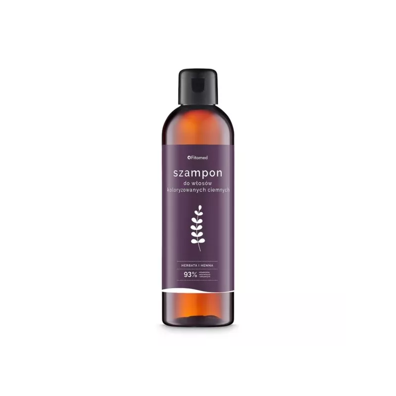 Fitomed Szampon włosy ciemne 250ml herbata i henna