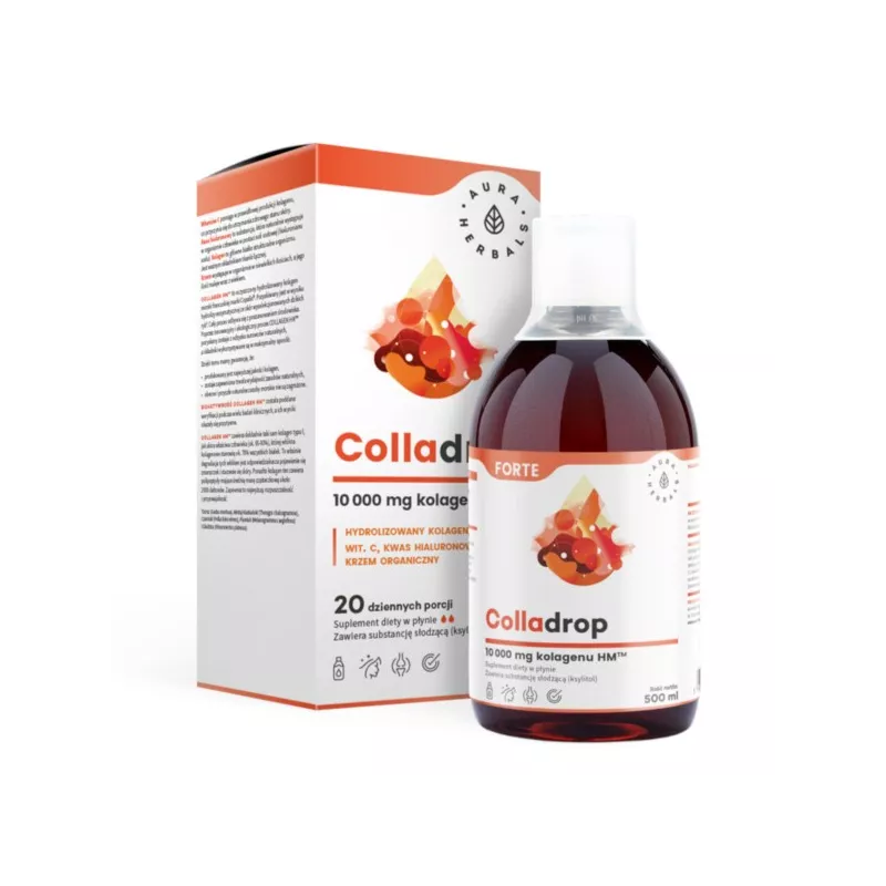 Aura Herbals Colladrop Forte 10 000 mg 500 ml Aura Herbals Colladrop Forte 10 000 mg 500 ml