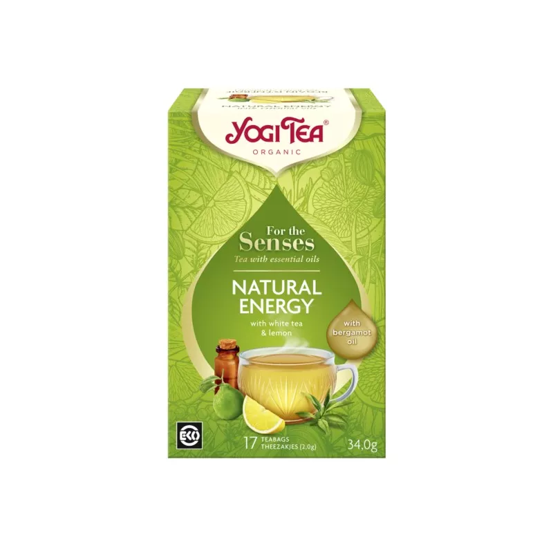 Yogi Tea Herbata Natural Energy Bio 17X2G Yogi Tea Herbata Natural Energy Bio 17X2G