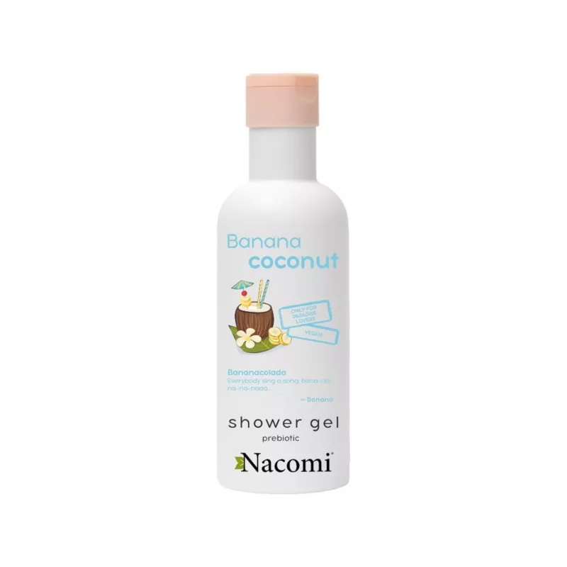Nacomi Żel Pod Prysznic Banan i Kokos 300 Ml