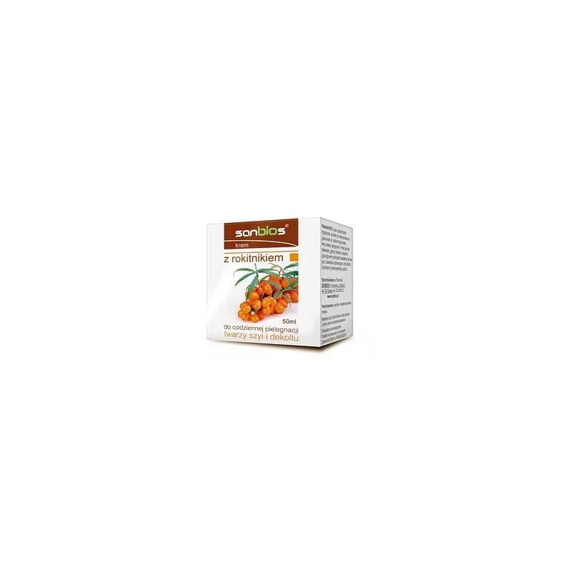 SANBIOS KREM Z ROKITNIKIEM 50ML SANBIOS KREM Z ROKITNIKIEM 50ML