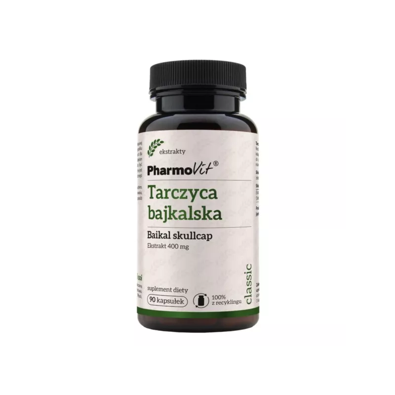 Pharmovit Tarczyca Bajkalska 400 mg 90 k Pharmovit Tarczyca Bajkalska 400 mg 90 k