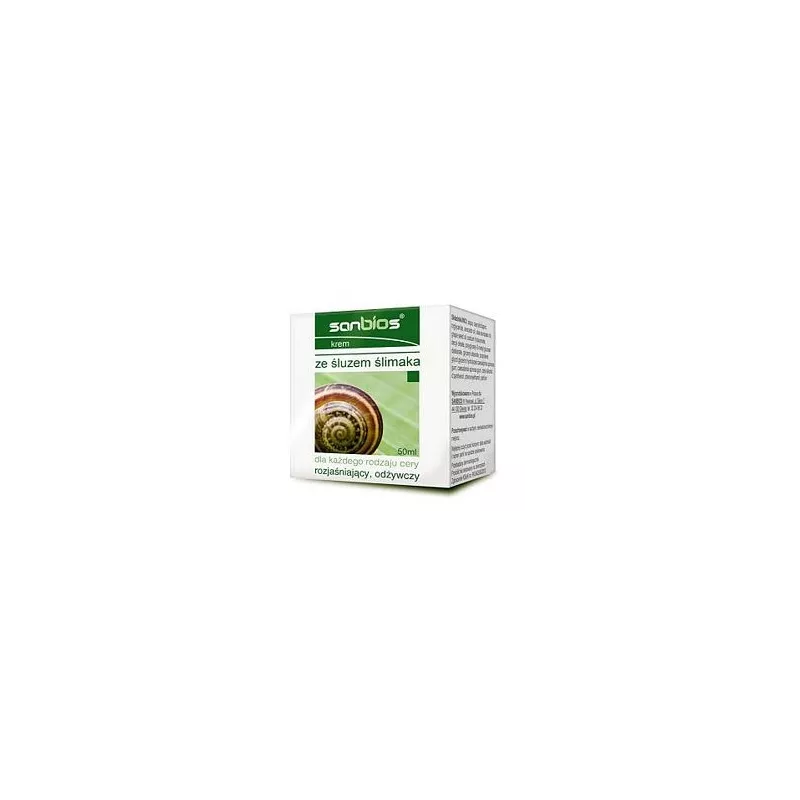 SANBIOS KREM ZE ŚLIMAKA 50ML SANBIOS KREM ZE ŚLIMAKA 50ML