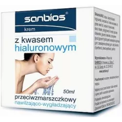 SANBIOS KREM Z KWAS. HIALU. 50ML