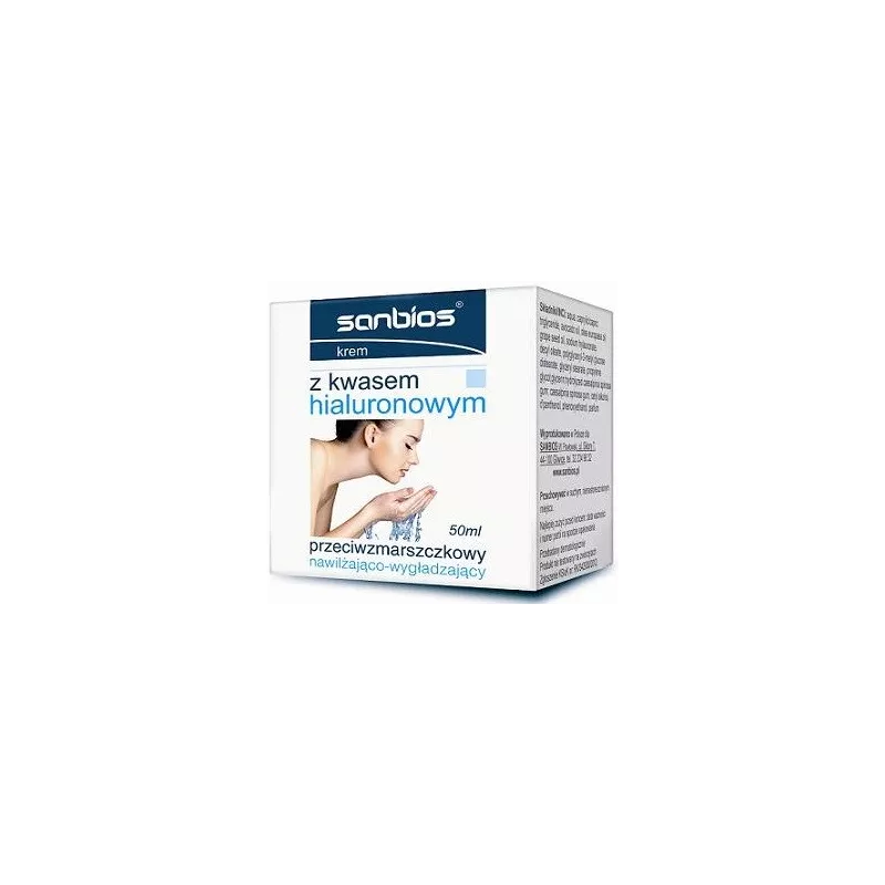 SANBIOS KREM Z KWAS. HIALU. 50ML SANBIOS KREM Z KWAS. HIALU. 50ML