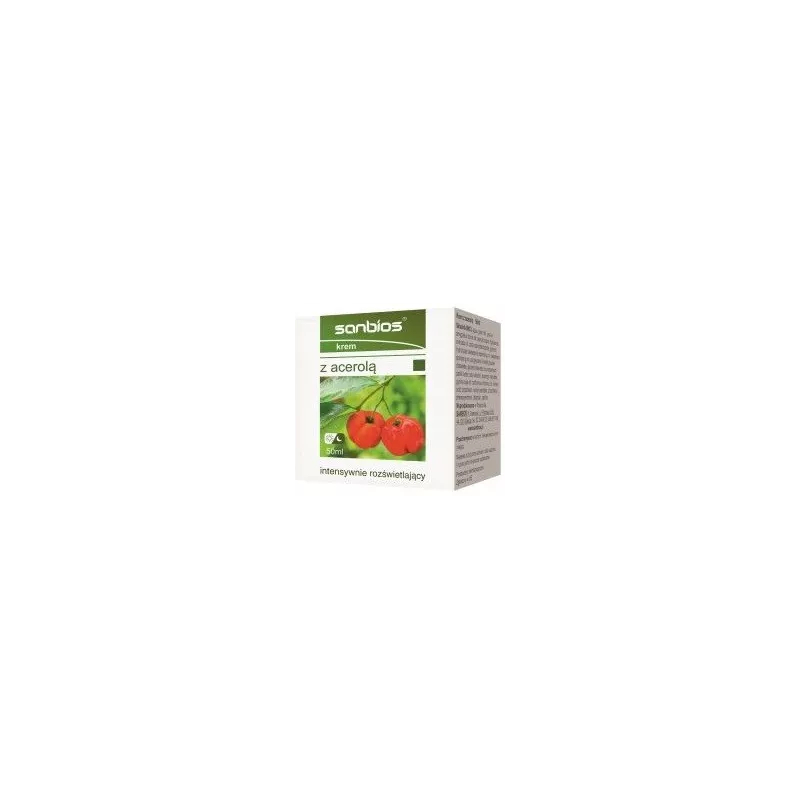 SANBIOS KREM Z ACEROLĄ 50ML SANBIOS KREM Z ACEROLĄ 50ML