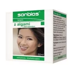 SANBIOS KREM Z ALGAMI I ŻEŃ-SZENIEM 50ML