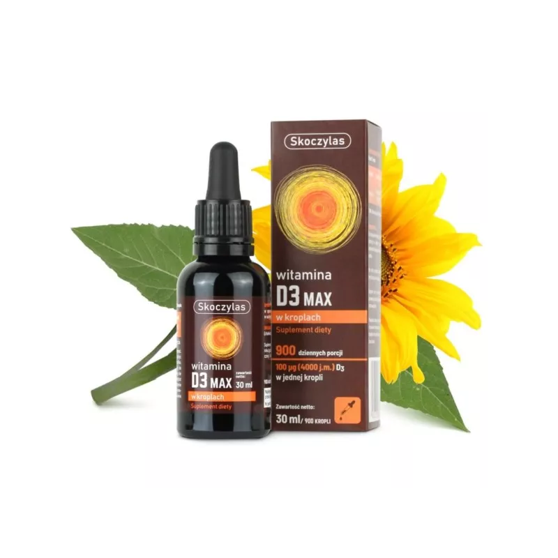Skoczylas Witamina D3 Max w kroplach 30 ml