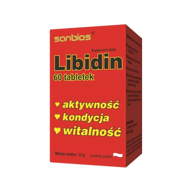 SANBIOS LIBIDIN 60 TAB DW 05/19 SANBIOS LIBIDIN 60 TAB DW 05/19