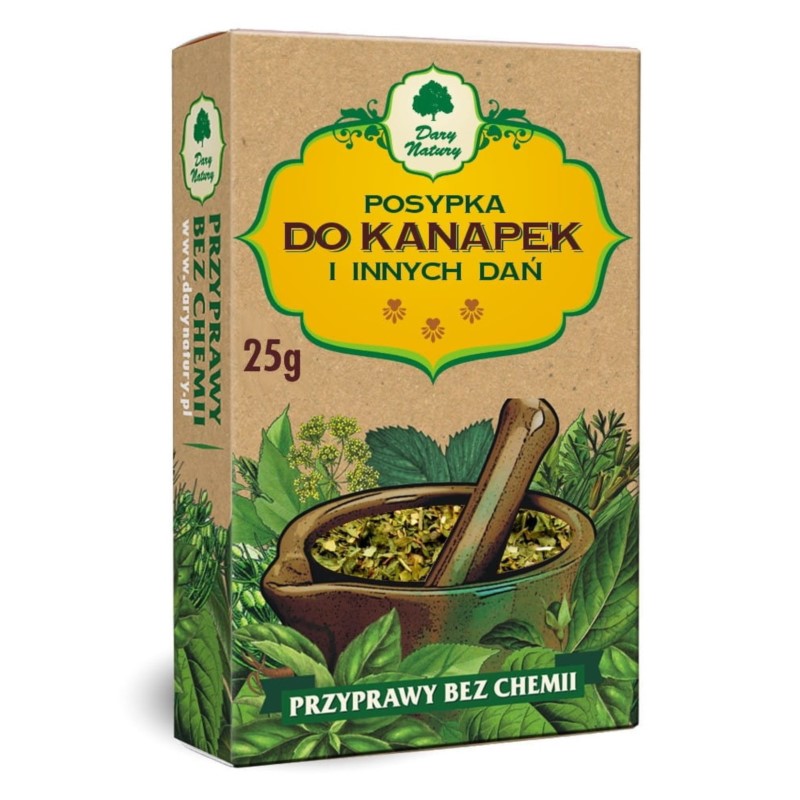 Dary Natury Posypka Do Kanapek I Innych Dań 25g Dary Natury Posypka Do Kanapek I Innych Dań 25g