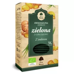 DARY NATURY HERBATA ZIELONA Z IMBIREM EKO 25X2G