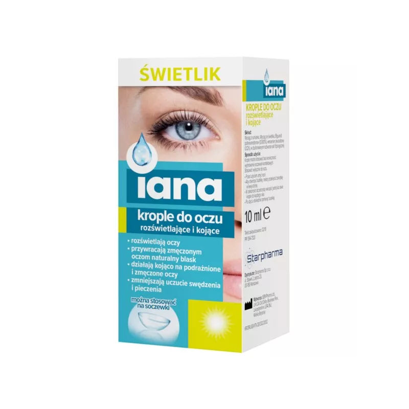 Starpharma Iana Krople Do Oczu ze świetlikiem
