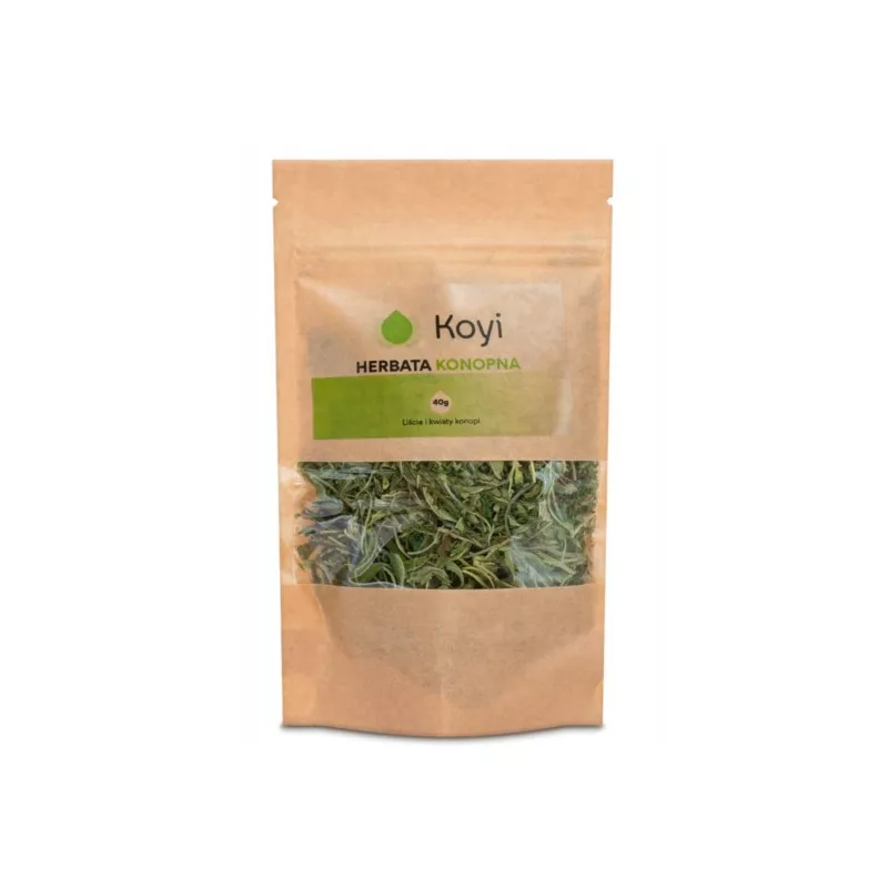 Koyi Herbatka Konopna 40 g liście i kwiaty konopi Koyi Herbatka Konopna 40 g liście i kwiaty konopi