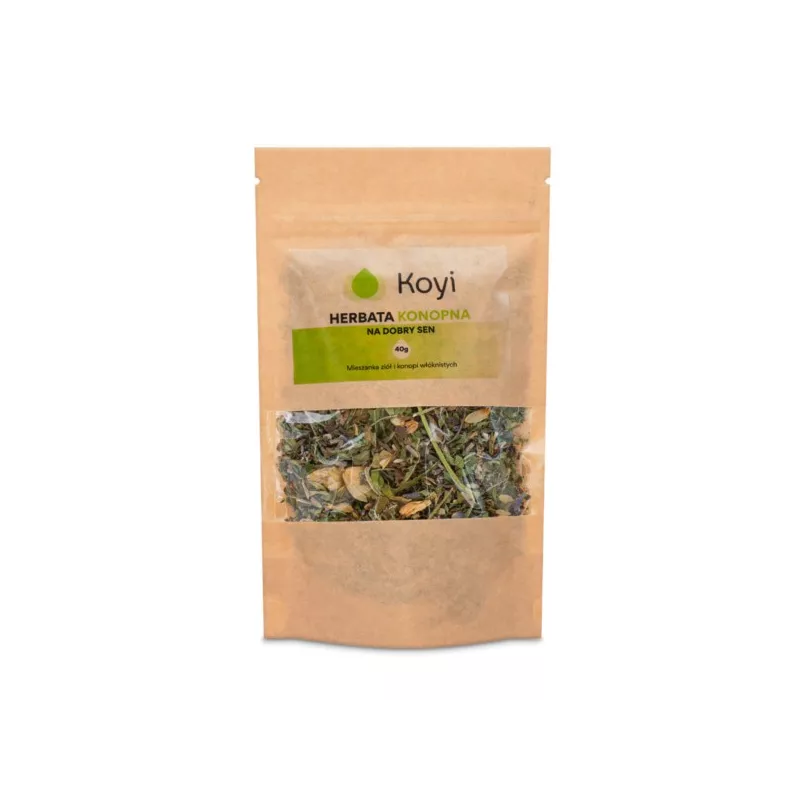 Koyi Herbatka Konopna 40 g na dobry sen