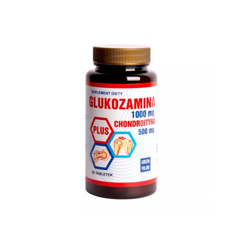 Ginseng Glukozamina 1000 mg chondroityna 500 mg 60