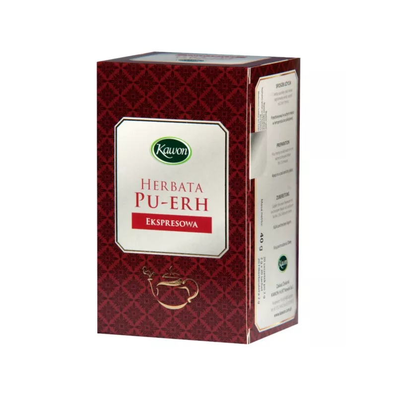 Kawon Herbata Puerh expresowa 20x2g Kawon Herbata Puerh expresowa 20x2g