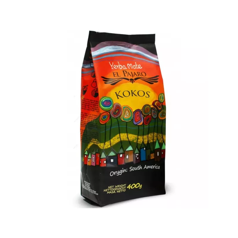 Yerba Mate El Pajaro Kokos 400 g