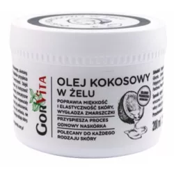 Gorvita Olej Kokosowy W Żelu 200 Ml zmarszczki